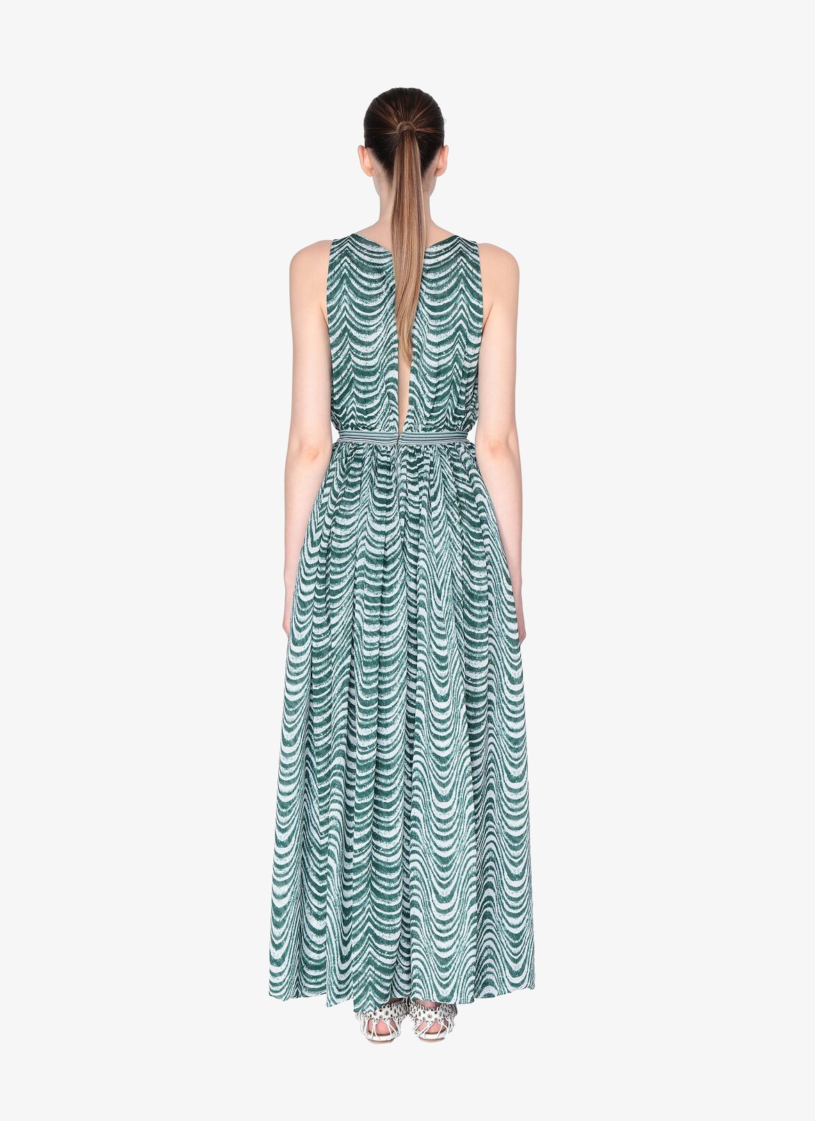 ALAÏA GRÜN/WEIß